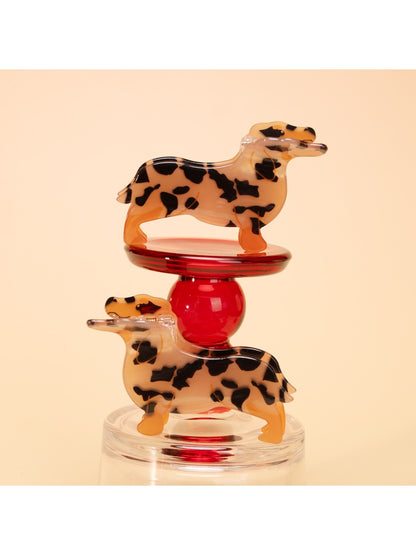 Beau - Acetate Sausage Dog Hair Clip