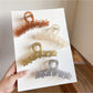 Beau - Elegant Floral Design Hair Claw Clip