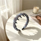 Gifty - Women's Braided Embellished Wide Headband
