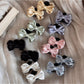Beau - Sweet Polyester Bow Design Hair Claw Clip