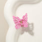 Beau - Openwork Butterfly Alloy Accent Claw Hair Clip