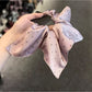 Gifty - Polka Dot Satin Finish Polyester Scrunchie