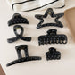 Beau - Polka Dot Geometric Hair Styling Claw Clip