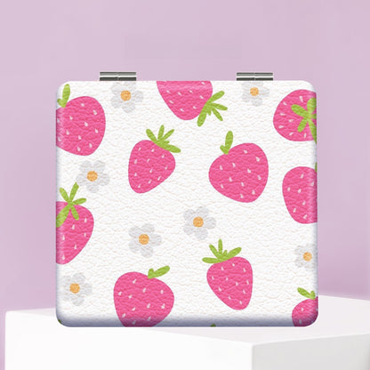 Mirroray - Foldable Fruit and Heart Print Pocket Mirror