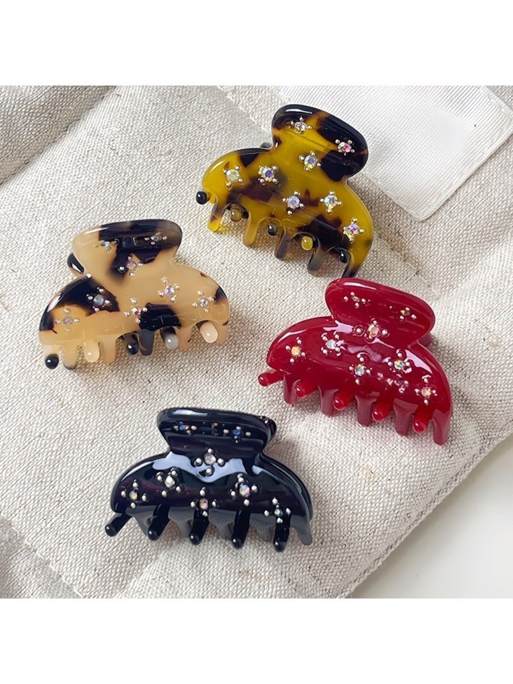 Beau - Small Half Moon Hair Claw Clip