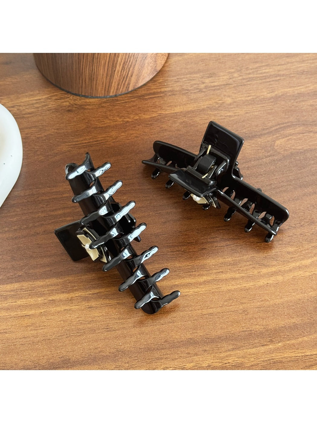 Beau - Small Floral-style Acetate Hairpin