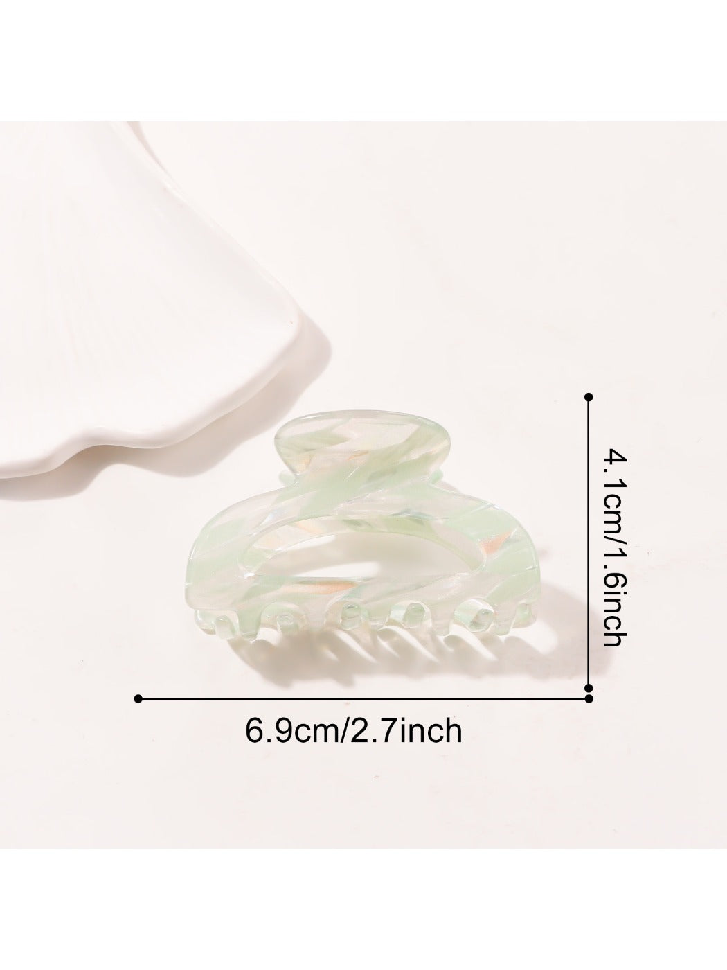 Beau - Dainty Half Moon Hair Claw Clip