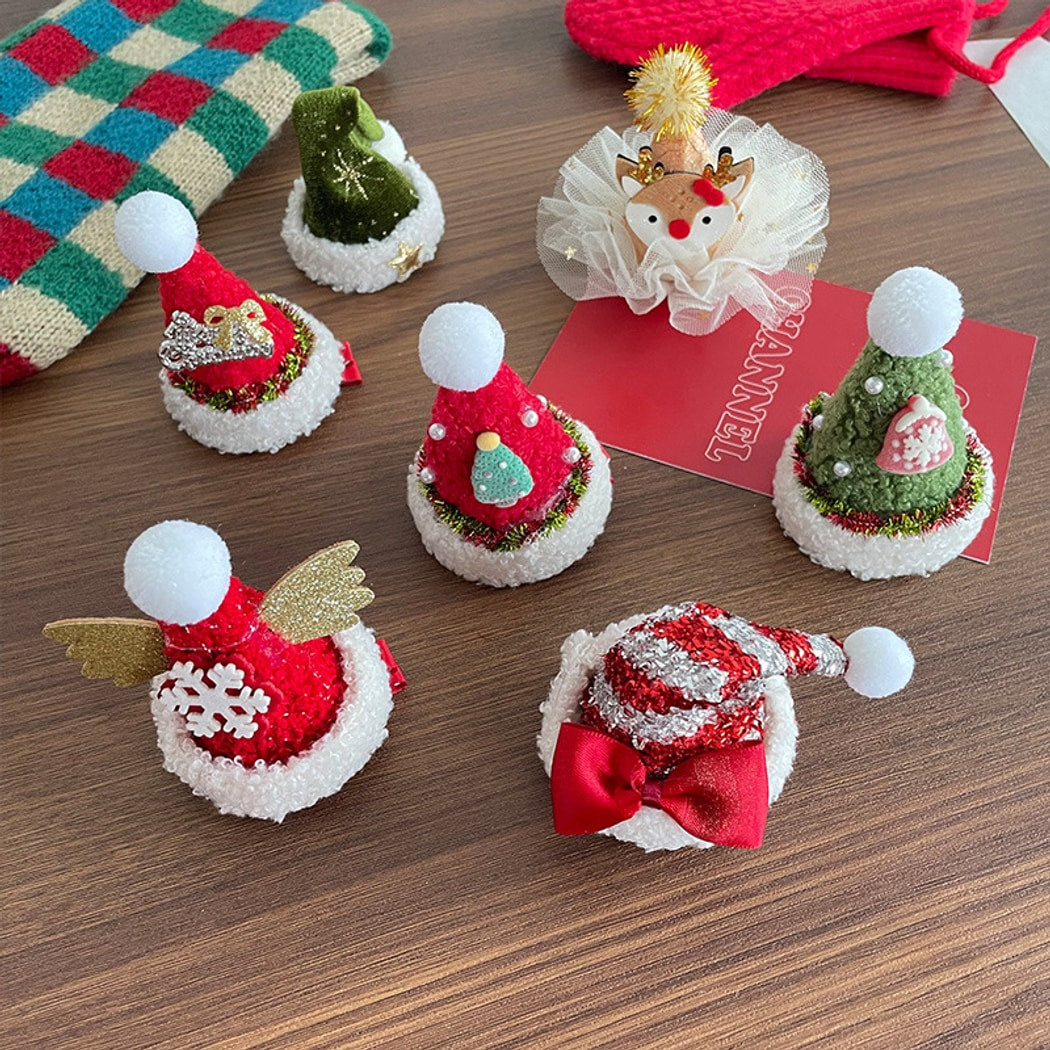 Gifty - Christmas Hat Reindeer Antler Hair Accessories
