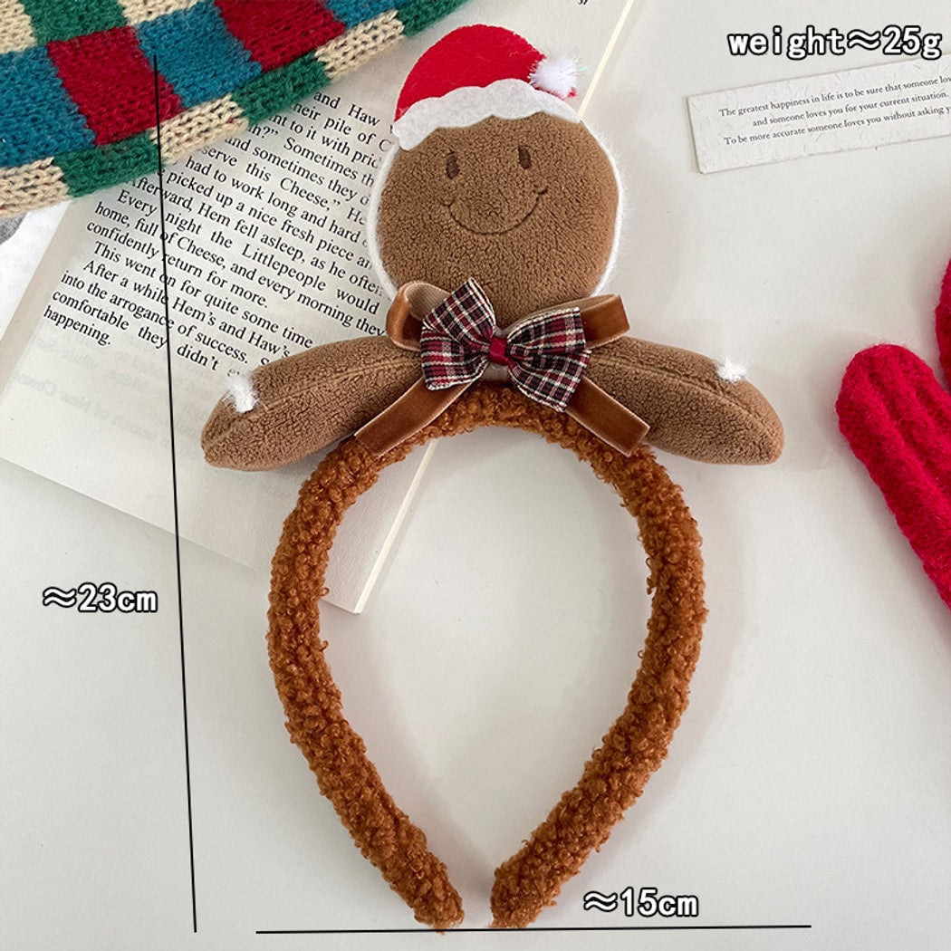Gifty - Christmas Gingerbread Man Hair Accessories