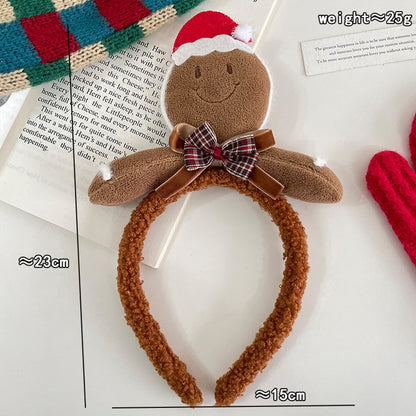 Gifty - Christmas Gingerbread Man Hair Accessories