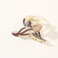 Beau - Crisscross Tulip Shaped Hair Claw Clip
