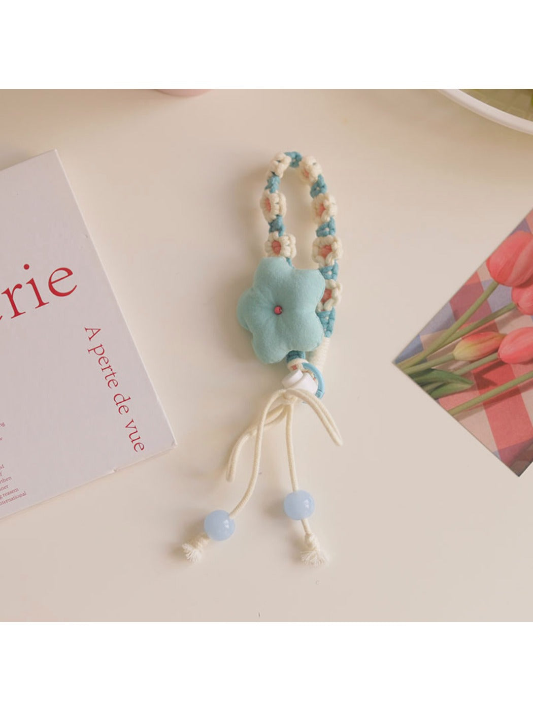 Keypus - Flower Bow Phone Strap
