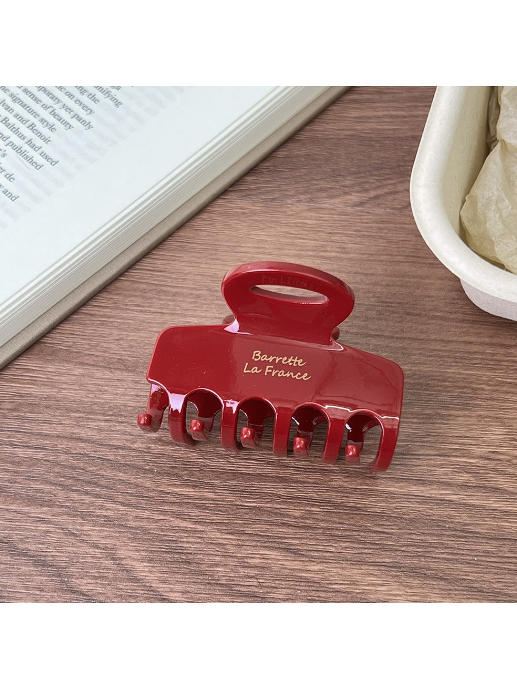 Beau - Medium Lettered Hair Claw Clip