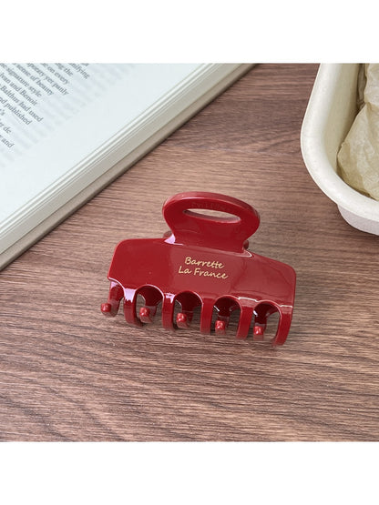 Beau - Medium Lettered Hair Claw Clip