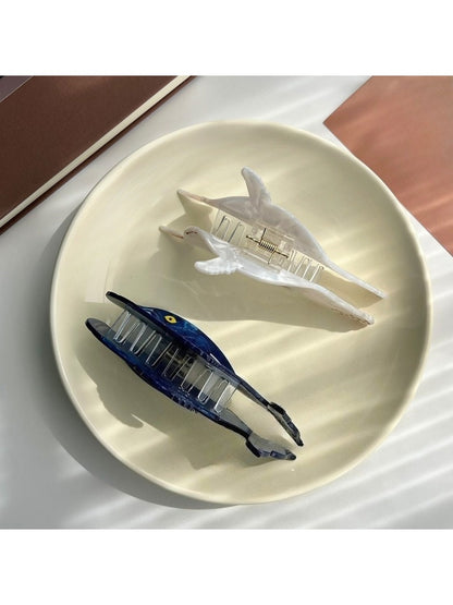 Beau - Ocean Whale Hair Clip