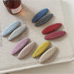 Beau - Plaid Oval Shaped Hair Clip