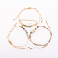 Lovra - Bohemian Beaded Alloy Strand Bracelet