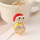 Keypus - Cute Snowman Christmas Theme Keychain