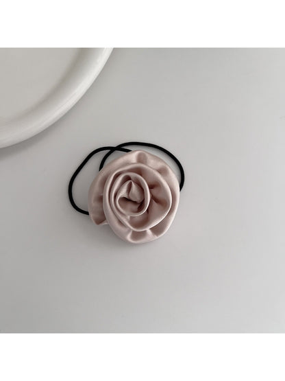 Gifty - Satin 3D Flower Hair Tie