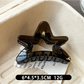 Beau - Simple Small Star Shape Plastic Claw Clip
