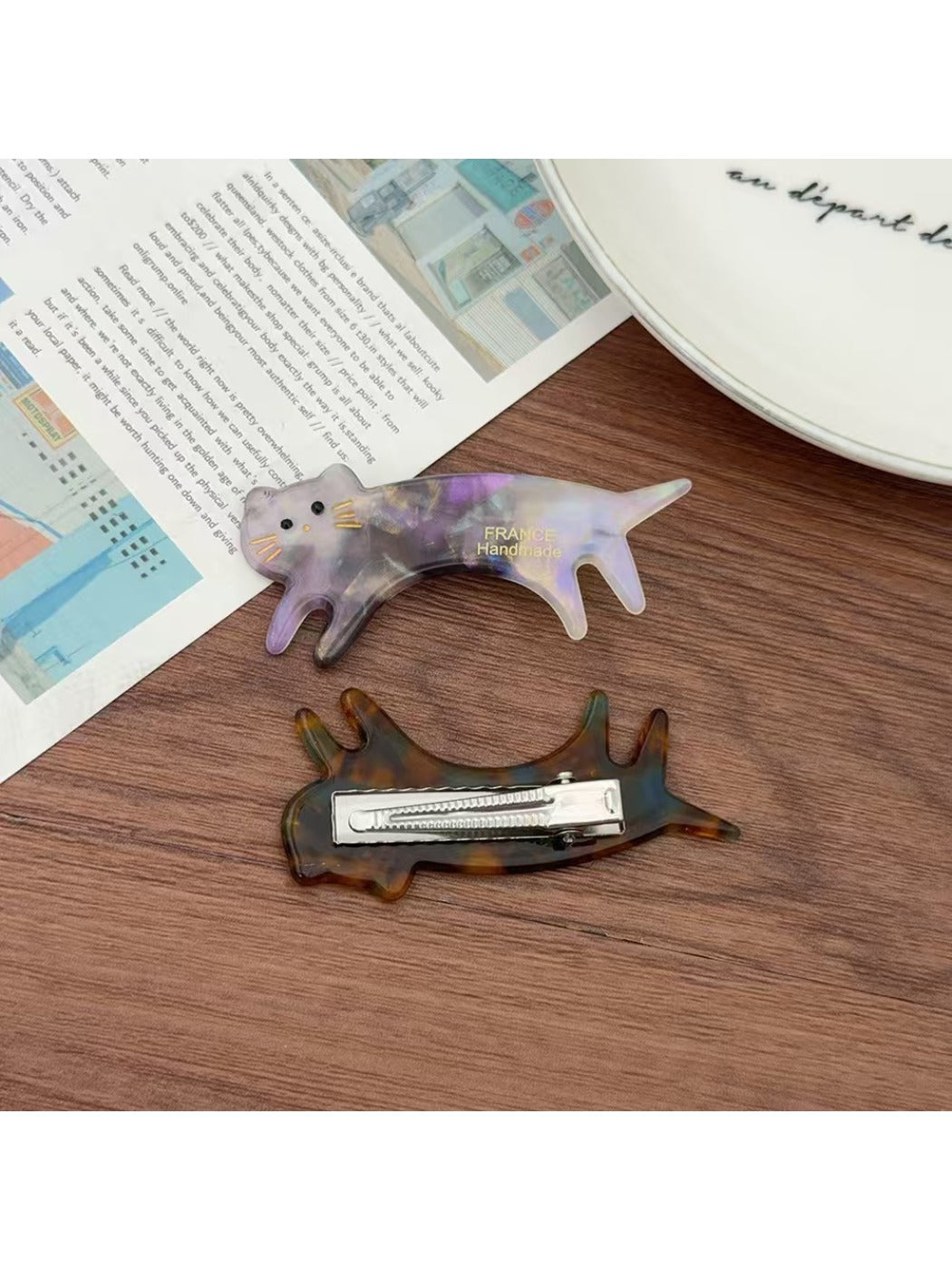 Beau - Cute Cat Shaped Claw Clip