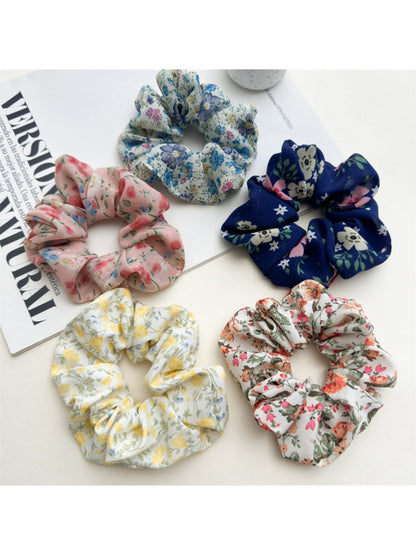Gifty - Chiffon Floral Hair Scrunchie