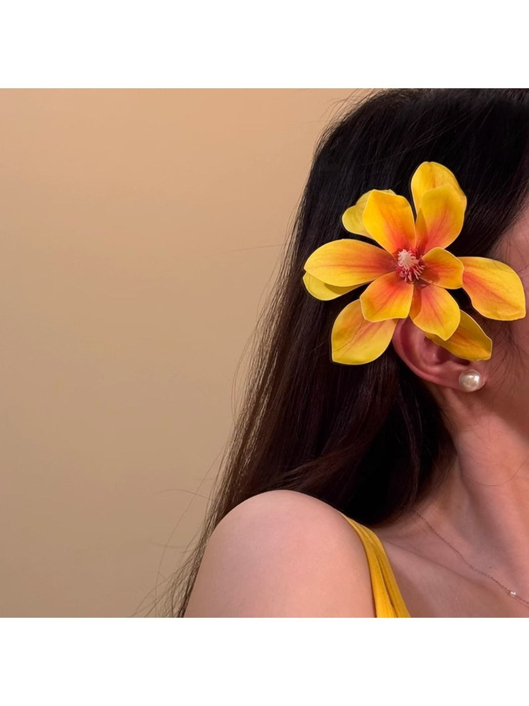 Beau - Charmingly Sweet Magnolia Blossom Hair Clip