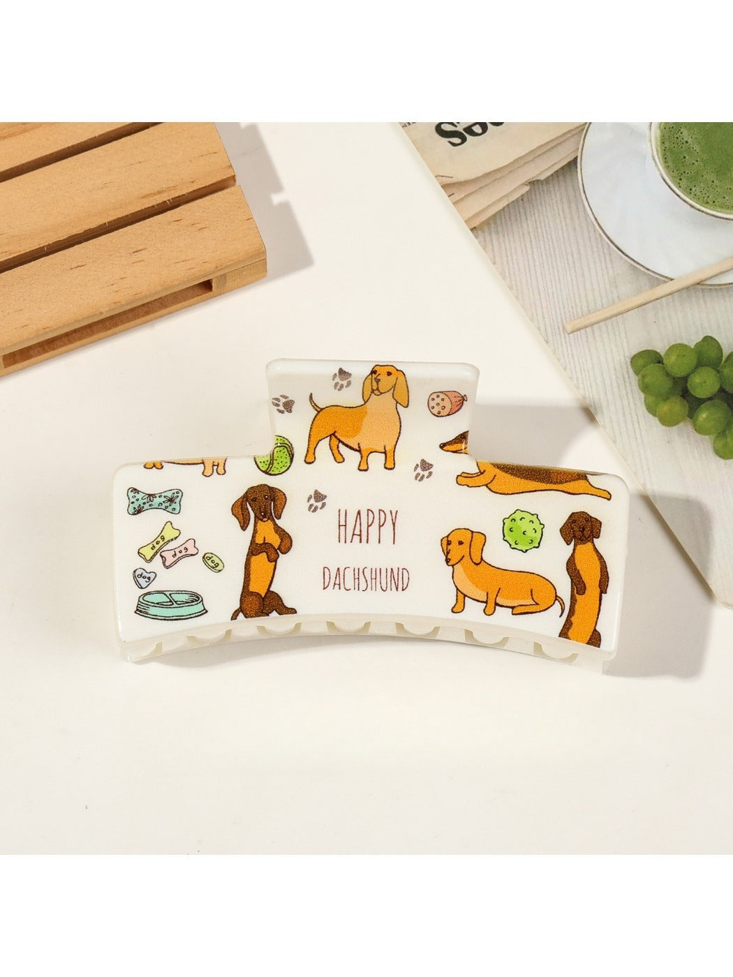 Beau - Cute Solid Square Hair Clips