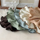Gifty - Soft Elastic Elegant Serged Scrunchie