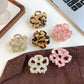 Beau - Openwork Flower Acetate Plate Claw Clip