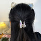 Beau - Sweet Christmas Snowflake Triangular Claw Clip