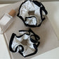 Gifty - Ruched Polka Dot Scrunchie