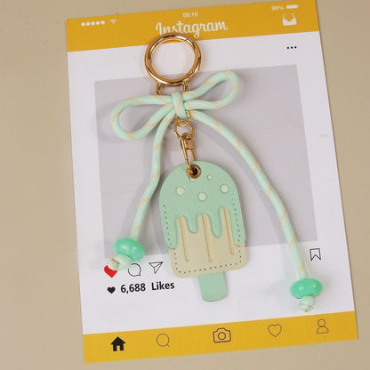 Keypus - Cute Ice Cream Shaped Bag Charm Keychain