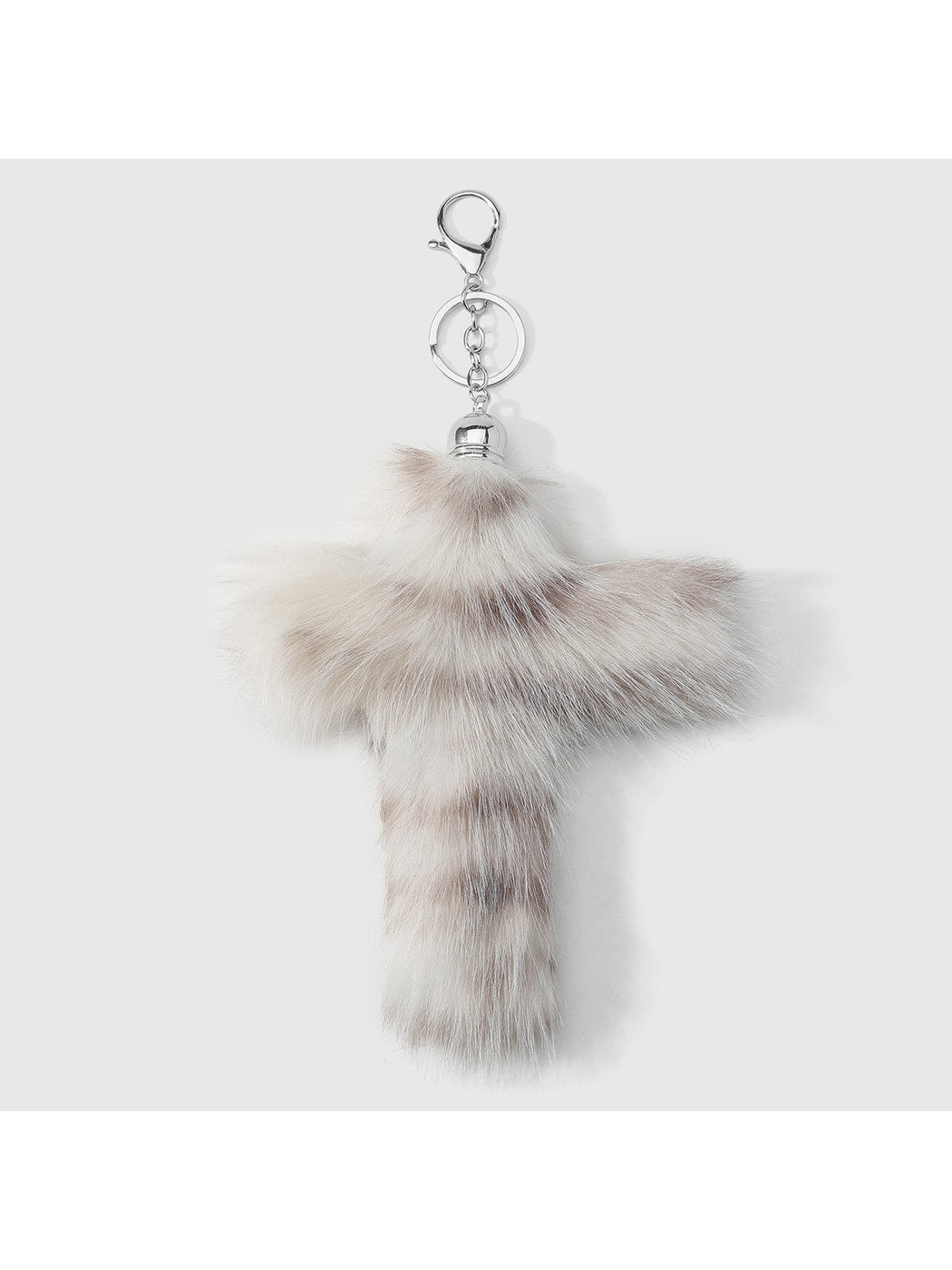 Keypus - Y2K Plush Cross Shape Bag Charm Keychain