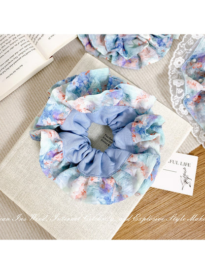 Gifty - Oil Painting Ink Hair Ring Lace