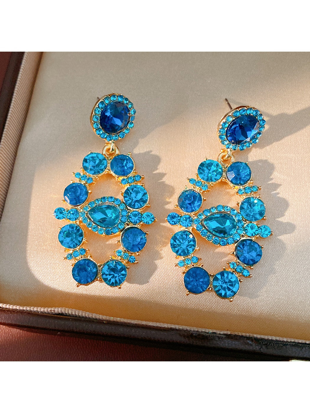 Nozari - Vintage Teardrop Rhinestone Jewelry
