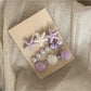 Beau - Acrylic Alloy Starfish Hair Clip Set