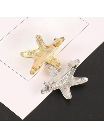 Beau - Trendy Star Shaped Hair Clip