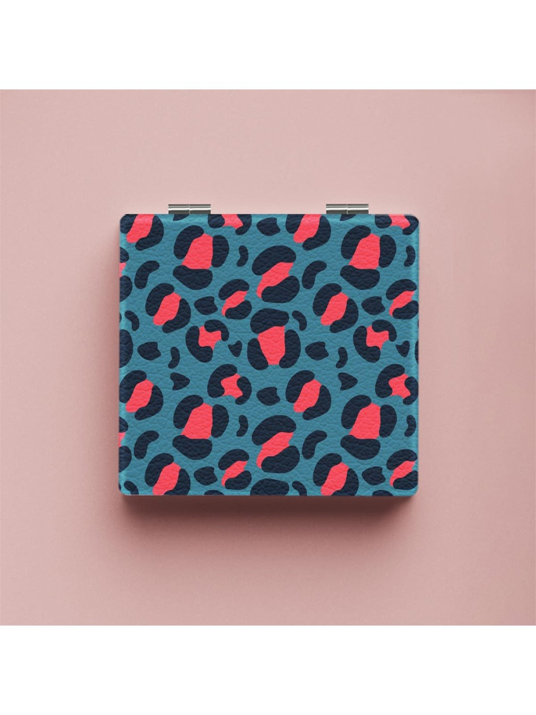 Mirroray - Colorful Leopard Print Folding Makeup Mirror