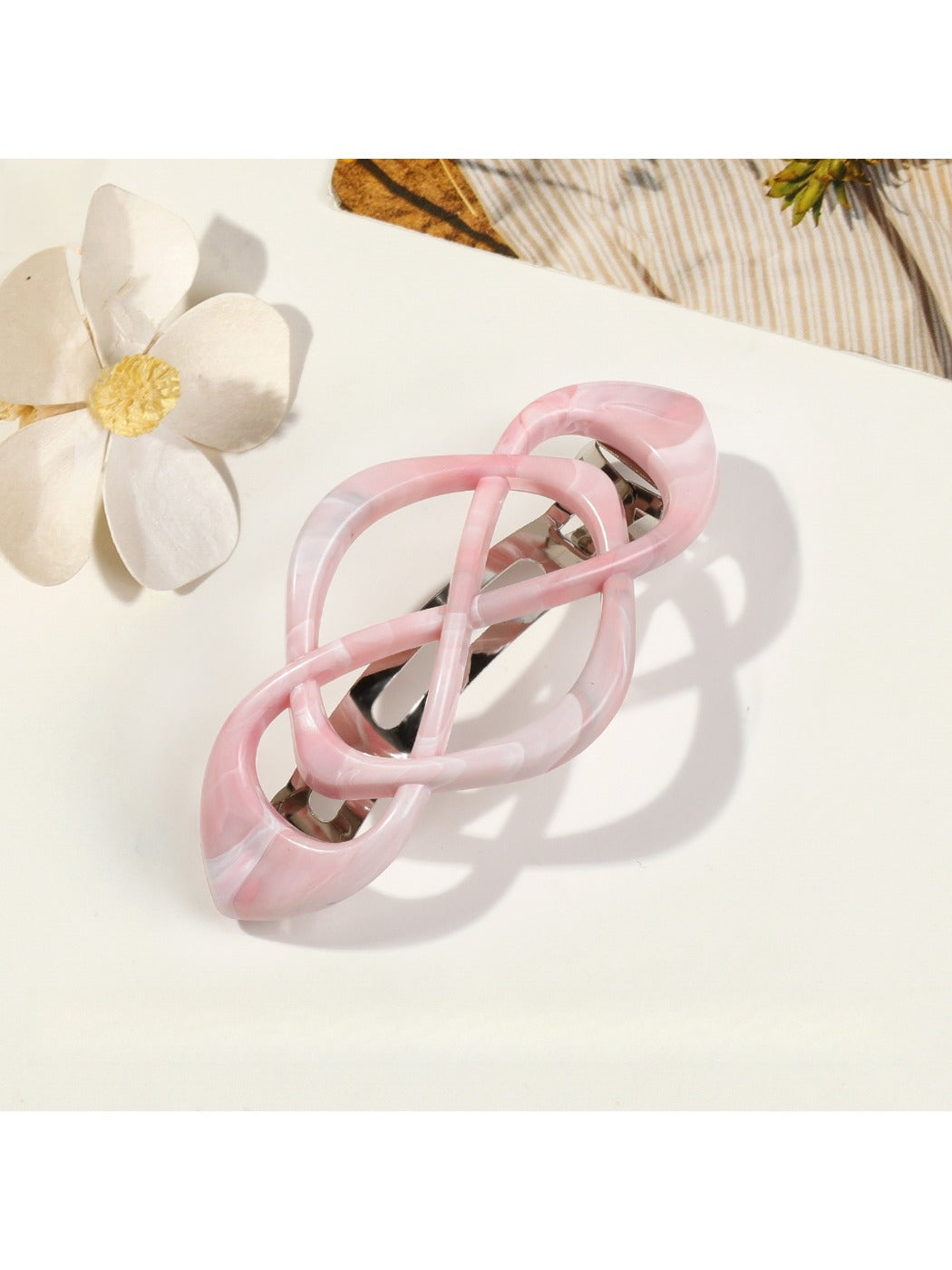 Beau - Stylish Hollow Plastic Hair Clip