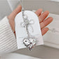 Keypus - Minimalist Modern Bow Charm Keychain