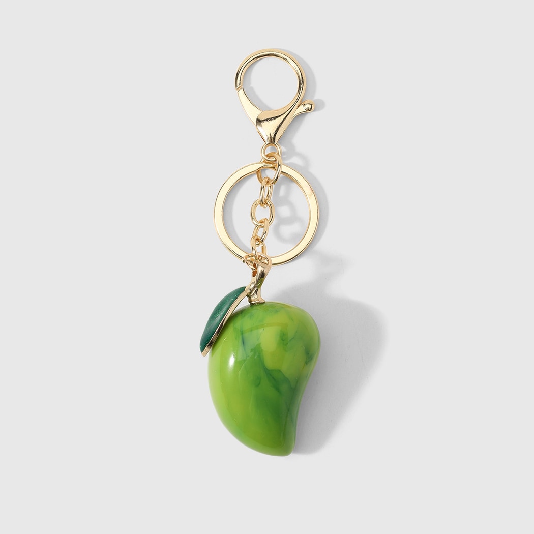 Keypus - Glossy Cute Fruit Pendant Keychain