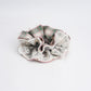Gifty - Four-Layer Plaid Lace Trim Scrunchie