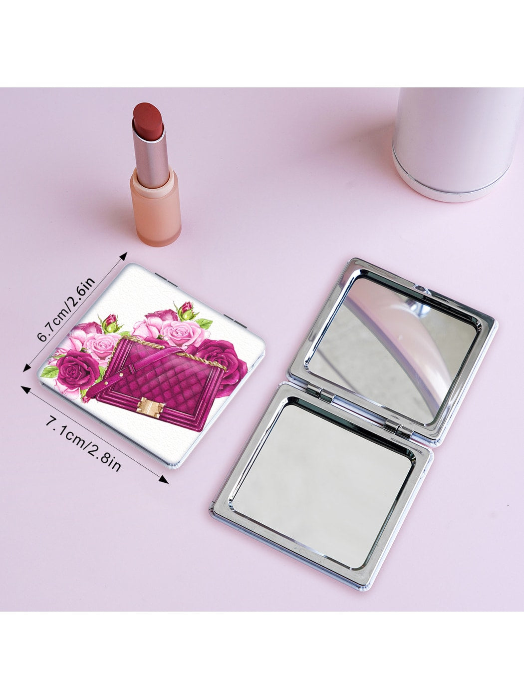 Mirroray - Fashion Illustration Foldable Compact Mirror