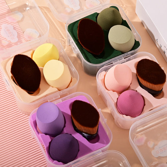 Spongo - Boxed Makeup Sponge and Brush Set