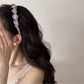 Gifty - Minimalist Polyester Toothed Wave Shape Headband
