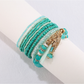 Lovra - Bohemian Multilayer Beaded Pendant Bracelet