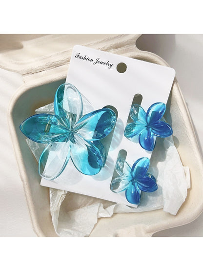 Beau - Frangipani Hair Clips Set