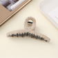 Beau - Solid Color Looped Top Hair Claw Clip