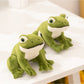 Kuta - Realistic Sitting Frog Plush Toy Soft and Cuddly